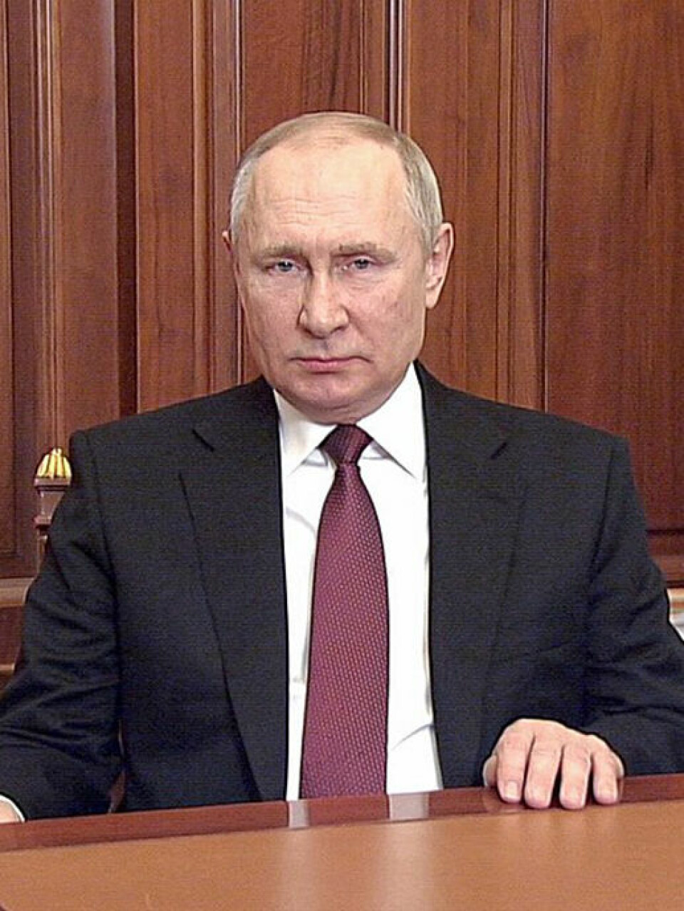 I en tale 21. februar i år pekte Putin på det han mente var feilgrep under opprettelsen av Sovjetunionen.
