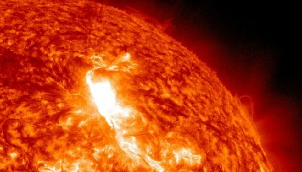 Energien fra solen kommer fra fusjonsenergi.