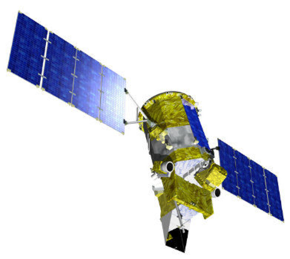 Glory: Aerosolene skal måles fra flere vinkler og med flere polarisasjoner, samtidig som satellitten har et våkent øye mot sola. (NASA)