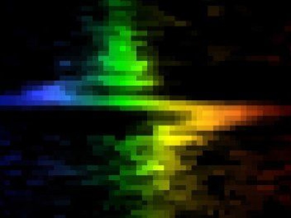 Spektrometrisk måling fra galaksen M84, gjort av romteleskopet Hubble. (Se NASA Image of the Day 23 januar)
