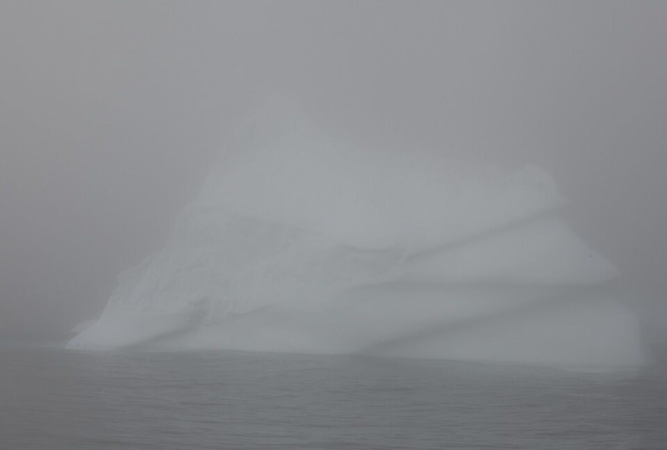 Isfjell, javel, men likevel litt skuffende. Foto: Sindre Skrede