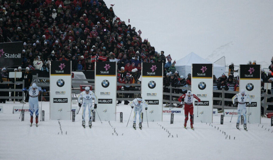 Cross country Sprint Oslo 2011, FIS Nordic World Ski Championships. (Foto: Tore Afdal)