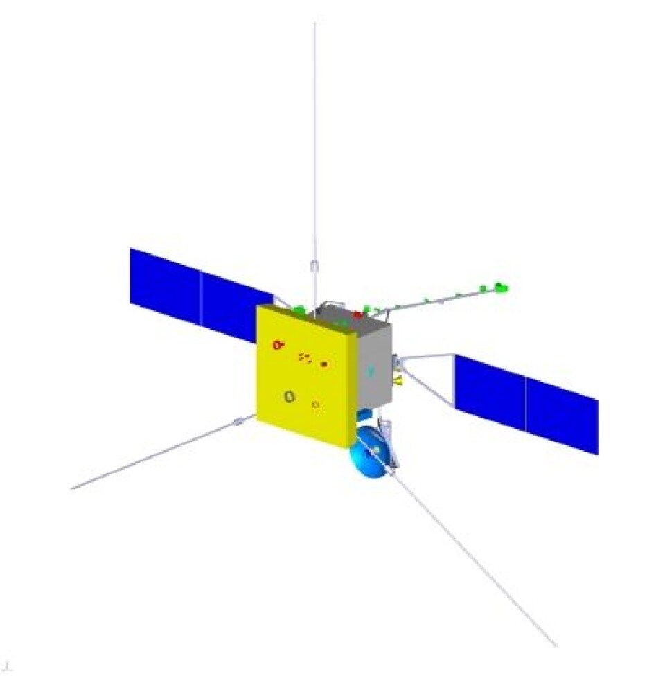 Solar Orbiter skal fly svært nær sola for å måle nøyaktig. (ESA)