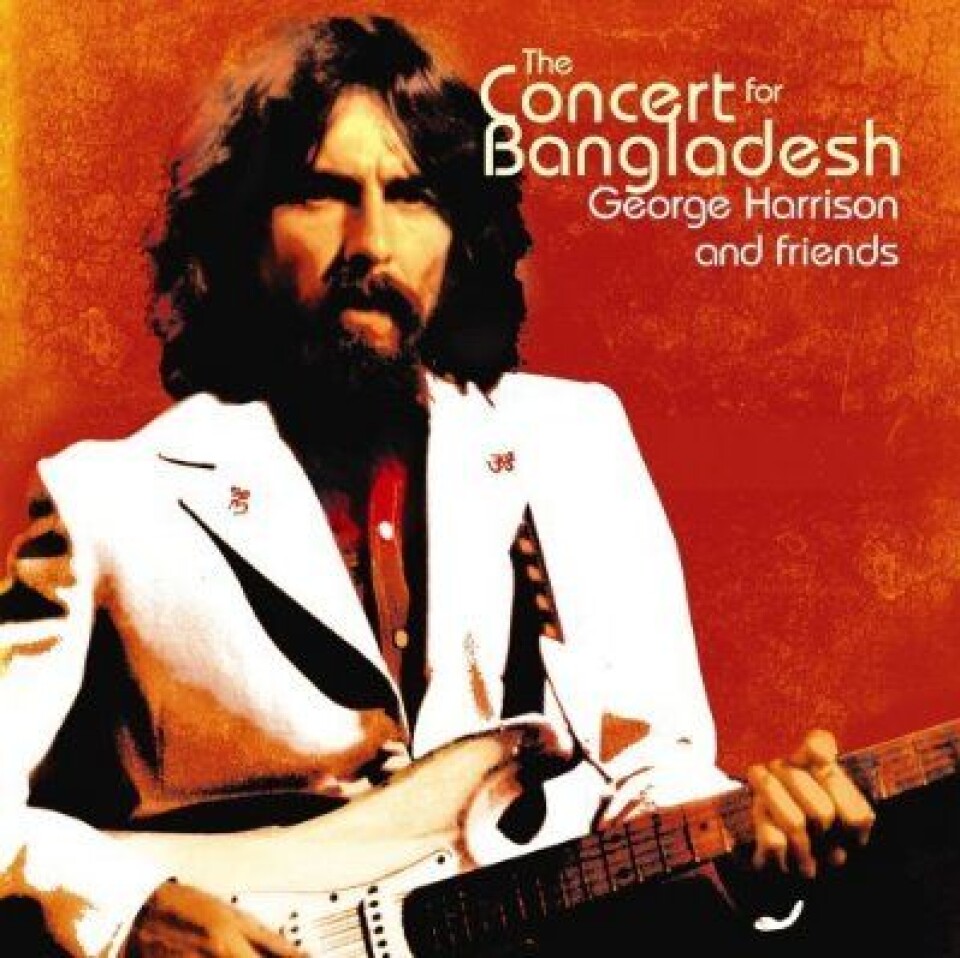 Det gode mennesket fra Liverpool. Her på coveret til en nyutgivelse av live-albument fra Bangladesh-konserten. (Foto: (Reklamebilde))