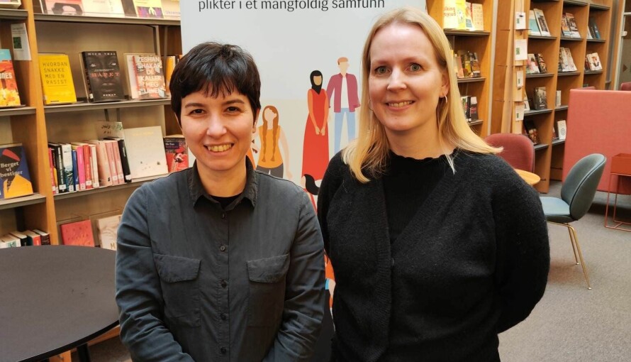 Forskerne Deniz Akin og Lisa Wold har gjennomført intervjuene med LHBTIQ+-flyktninger i Norge.