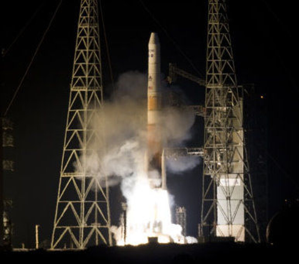 Vellykket oppskytning av GOES-15 fra Kennedy Space Center på Cape Canaveral i Florida 4 mars. (NASA)