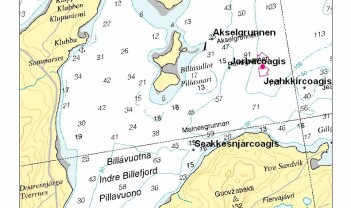 Språkskatt opp fra havbunnen i Porsangerfjorden