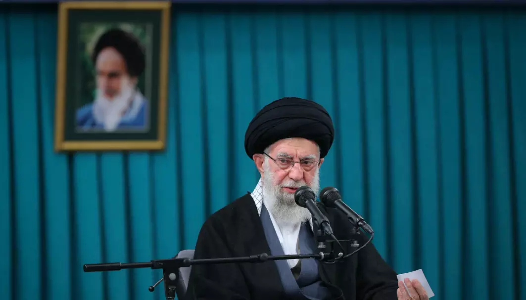 Irans øverste leder Ayatollah Ali Khamenei.