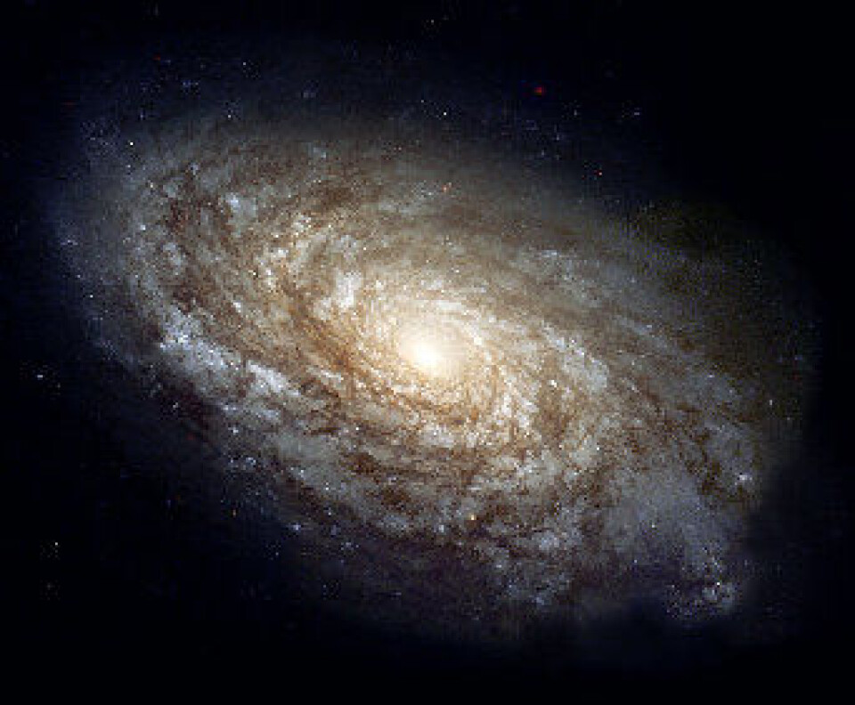70 000 galakser kan vel ikke ta feil? Her er NGC-4414.