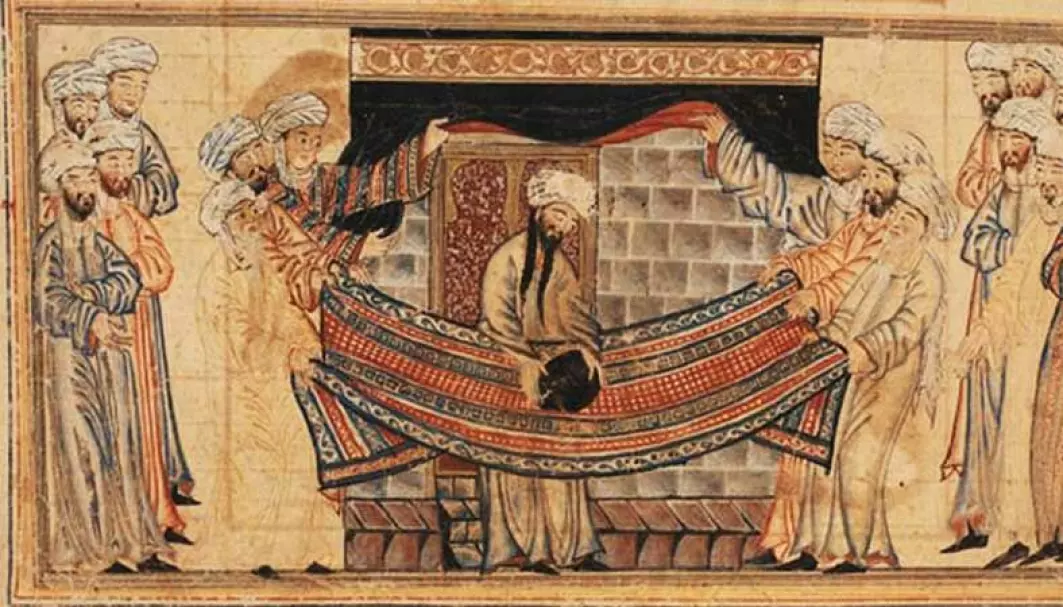 Fra Jami' al-Tawarikh av Rashid al-Din, publisert i Tabriz, 1307 e.v.t.