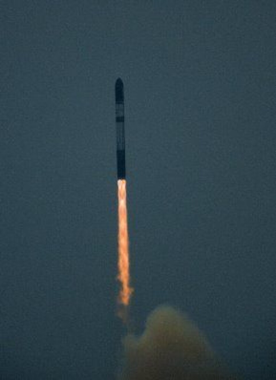 Dnepr-raketten med CryoSat-2 lettet i dag kl 15:57 med kurs for polhavet - eeeh rettelse - polbane.