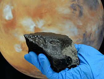 Forskere har funnet spennende stoffer i stein fra Mars