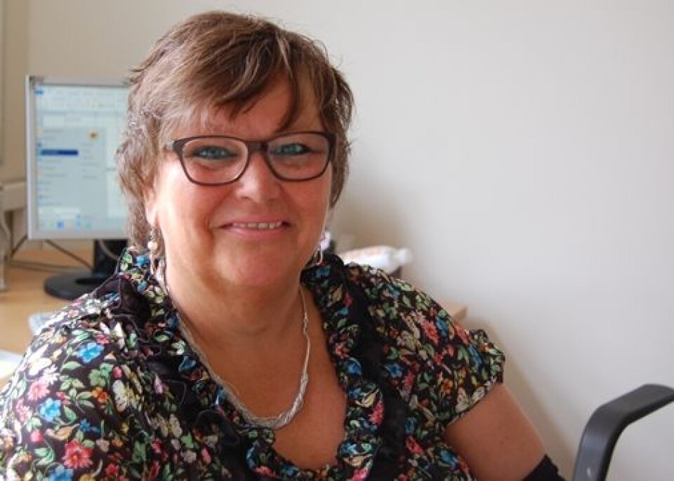 Ellen er rådgiver på Ellingsrud ungdomsskole. (Foto: Victoria Gottfredsen)