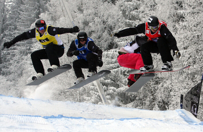 Boardercross er en av de nyere idrettene i OL. Foto: Wikimedia Commons Boardercross er en av de nyere idrettene i OL. Foto: Wikimedia Commons