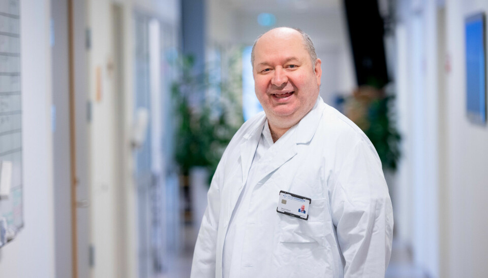 Håvard Søiland har forsket på brystkreft i mange år. I fjor vant han forskningsprisen ved Stavanger universitetssjukehus.