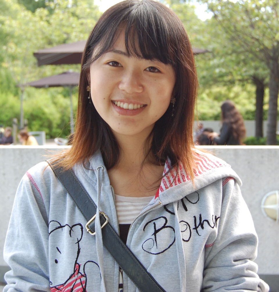 Eriko, turist (Foto: Victoria Gottfredsen)