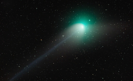 I natt kunne du se en komet som sist var innom for 50.000 år siden