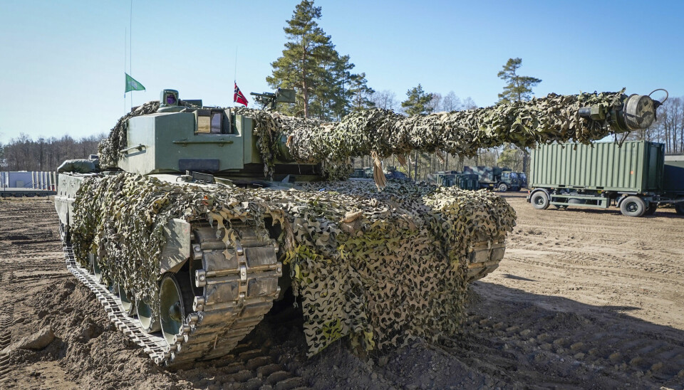 En norsk Leopard-stridsvogn av typen skal sendes til Ukraina.