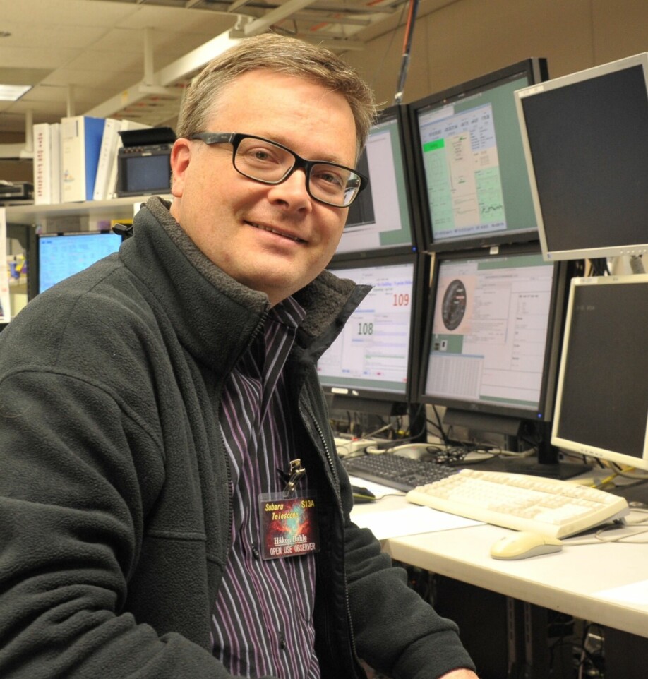 Håkon Dahle jobber selv med observasjoner fra James Webb-teleskopet.