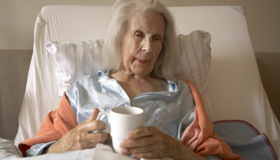 De som bor på sykehjem, er ofte ensomme. Et godt forhold til sykepleierne bøter på ensomheten.