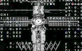 Russisk romskip har ankommet ISS
