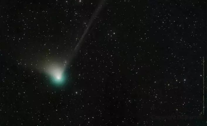 This comet, C / 2022 E3 Ztf, was the closest to Earth and therefore was visible further in the sky on February 1, 2023. Then it was about 42 million km from us.