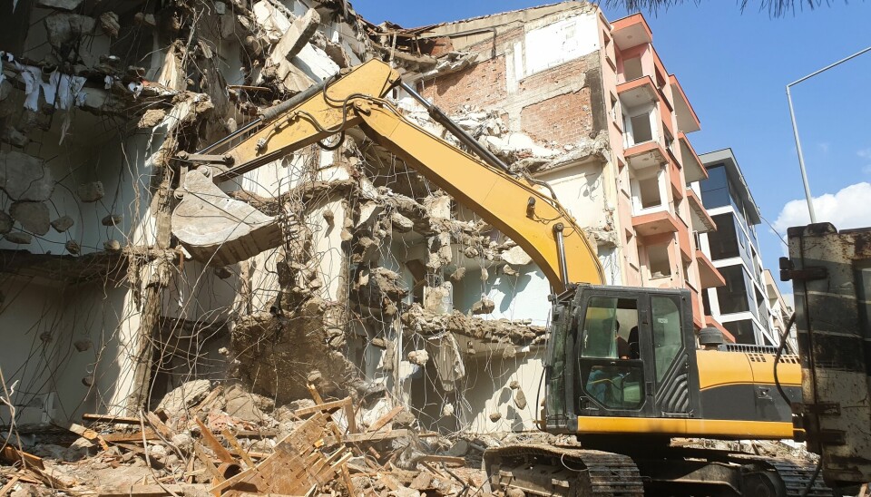 Demolished buildings can be made into new concrete. The recycling and reuse of demolition rubble can reduce transport to landfill and the over-extraction of natural resources.
