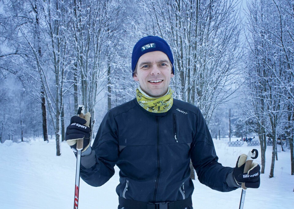 Ole Marius Hoel Rindal har forsket på sensorer på ski i flere år.