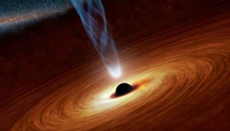 Kan supermassive sorte hull være lagd av mørk energi? Det ville i så fall forklare hvordan slike giganter ser ut til å vokse seg større over tid, uten å ha noe særlig materiale å sluke, mener forskere