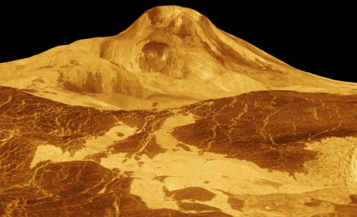 Forskere mener de kan ha sett en aktiv vulkan på Venus