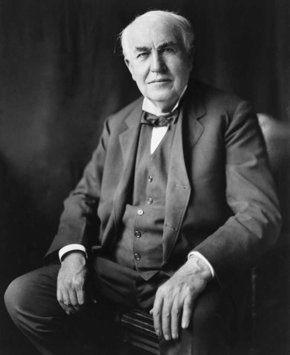 Det begynte bra - men Thomas Edison gjorde Nikola Tesla svært sint, og de endte opp som uvenner.