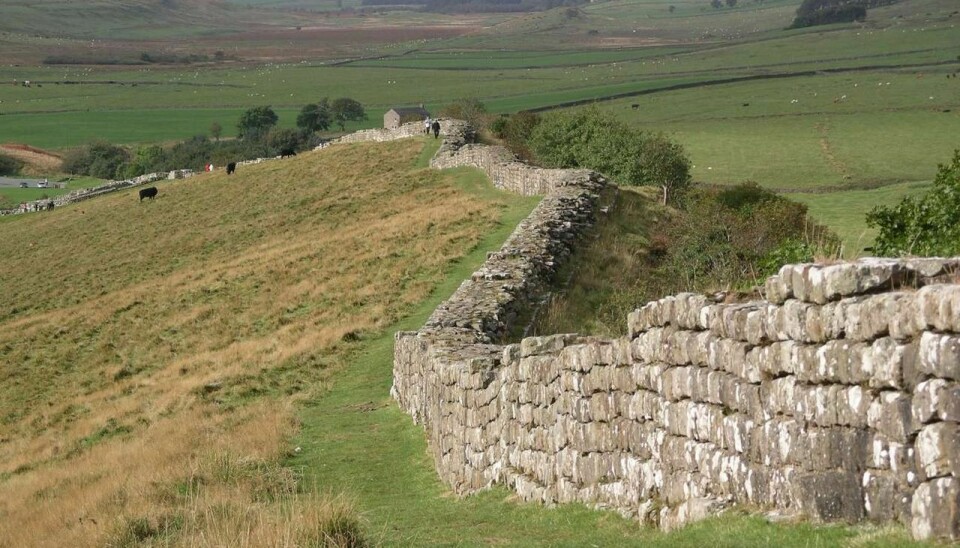 Romerne lyktes aldri å erobre Skottland. For å beskytte seg mot pikterne i nord bygde de Hadrians mur.