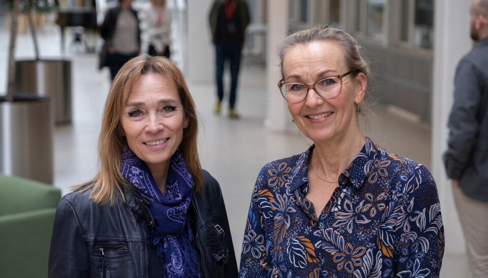 Portrett av Kristine Damsgaard og Heidi Aase.