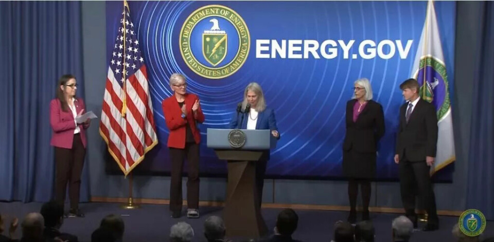 Nyheten om det nye fusjonsgjennombruddet ble meldt på en pressekonferanse 13. desember 2022, da blant andre USAs energiminister deltok (iført rød jakke).