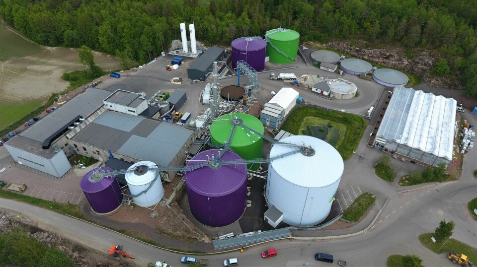 Den Magiske Fabrikken på Sem i Tønsberg lager blant annet biogass. Restene fra produksjonen her blir biogjødsel.