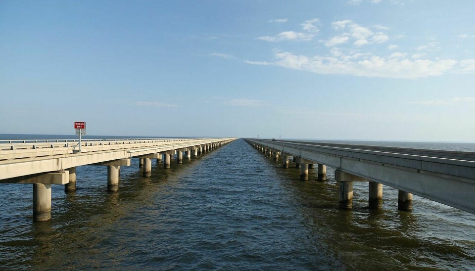 Lake Pontchartrain Causeway, som ligger i Louisiana i USA, er verdens lengste bro over vann.