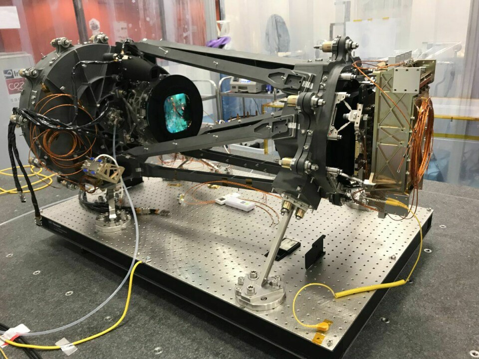 Instrumentet NISP er ett av to instrumenter om bord på «Euclid».