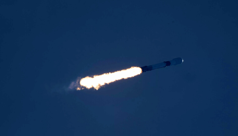 Romteleskopet Euclid ble sendt opp med Space X sin Falcon 9-rakett 1. juli.