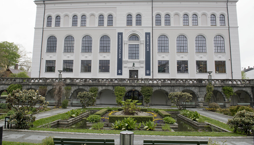 Universitetsaulaen ved Universitetet i Bergen.