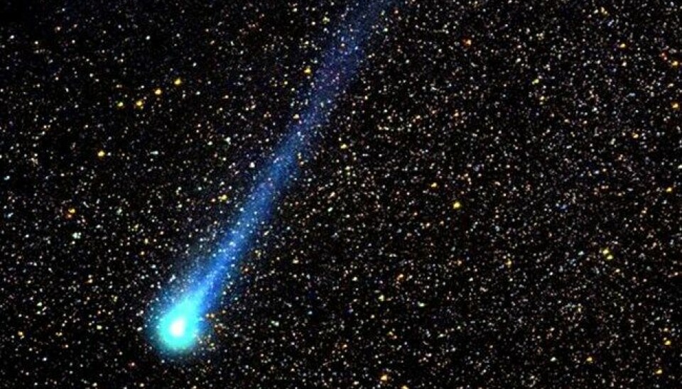 Kometen Swift-Tuttle fotografert av NASA i 1992.