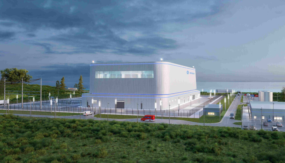 Selskapet GE Hitachi har kommet langt i å planlegge bygging av små modulære reaktorer (SMR). Her en relativt stor reaktor på 300 MWe. Ideen er å dramatisk forenkle hvordan et kjernekraftverk bygges. Kraftverket på bildet kan stå klart i Canada i 2028. Selskapet samarbeider også med Estland, Sverige og Polen om utvikling av teknologien.