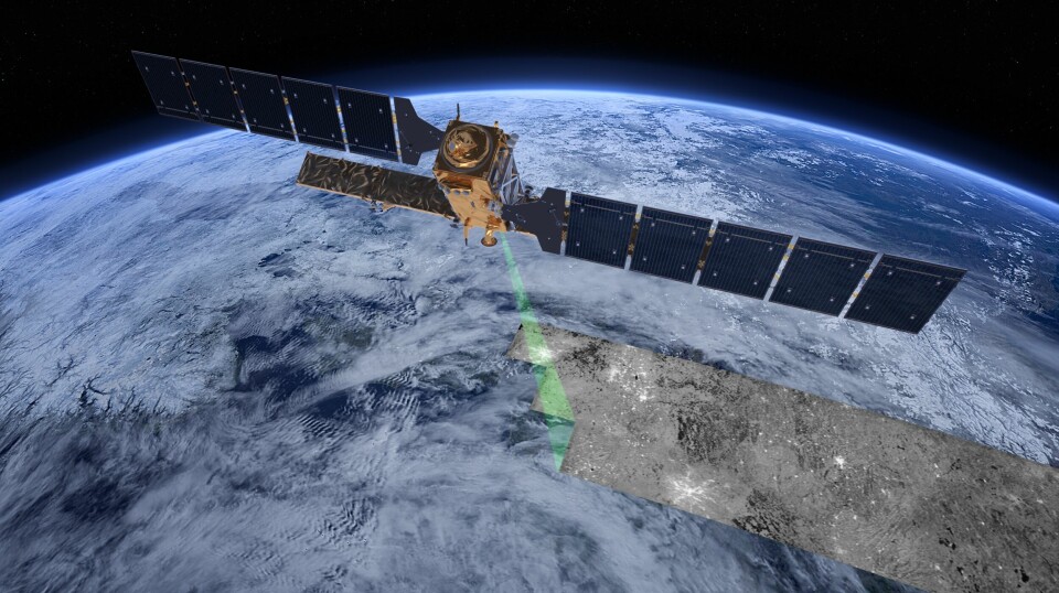 Satellitten Sentinel-1 ser blant annet havis, oljesøl og skipstrafikk for norske brukere.