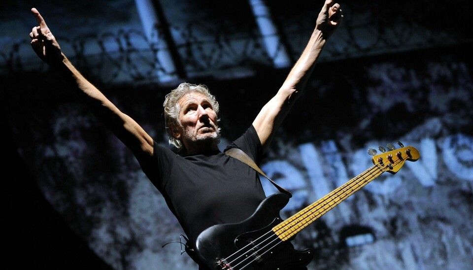 Roger Waters, medgrunnlegger av Pink Floyd, under konserten The Wall Live i Berlin i 2013.