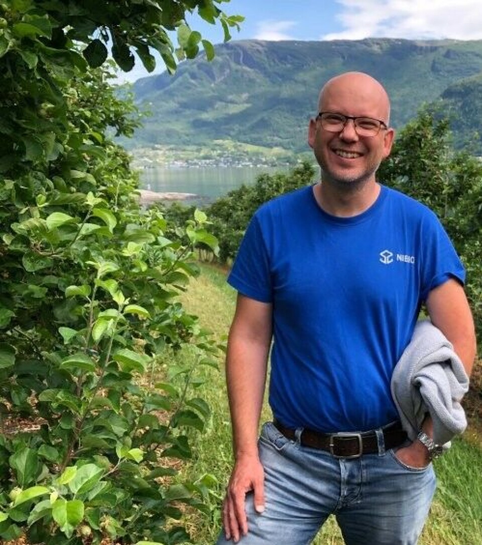 NIBIO-forskar Bjørn Arild Hatteland har studert kva som kan bidra til god pollinering av Celina.