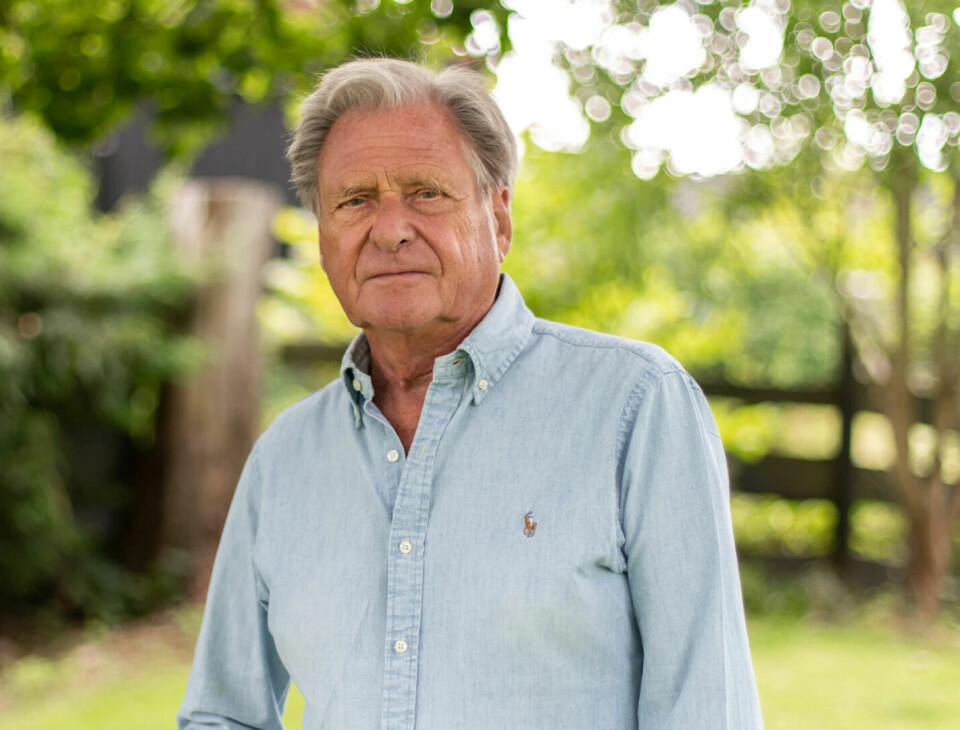 Portrait photo of professor emeritus Svein Magnussen.