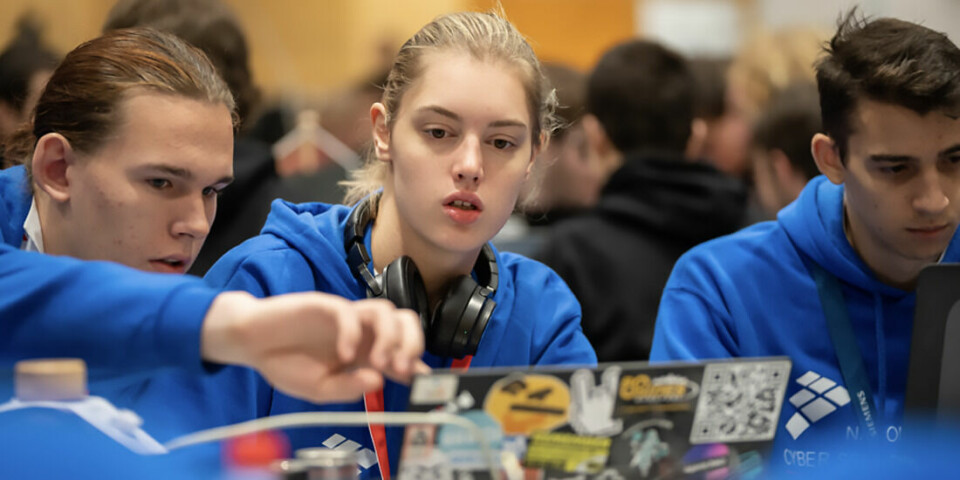 Nettsikkerhet, dekryptering og digital etterforskning står på menyen når unge talenter skal konkurrere om pallplass. Bildet er fra den europeiske finalen i ECSC i Østerrike i fjor.