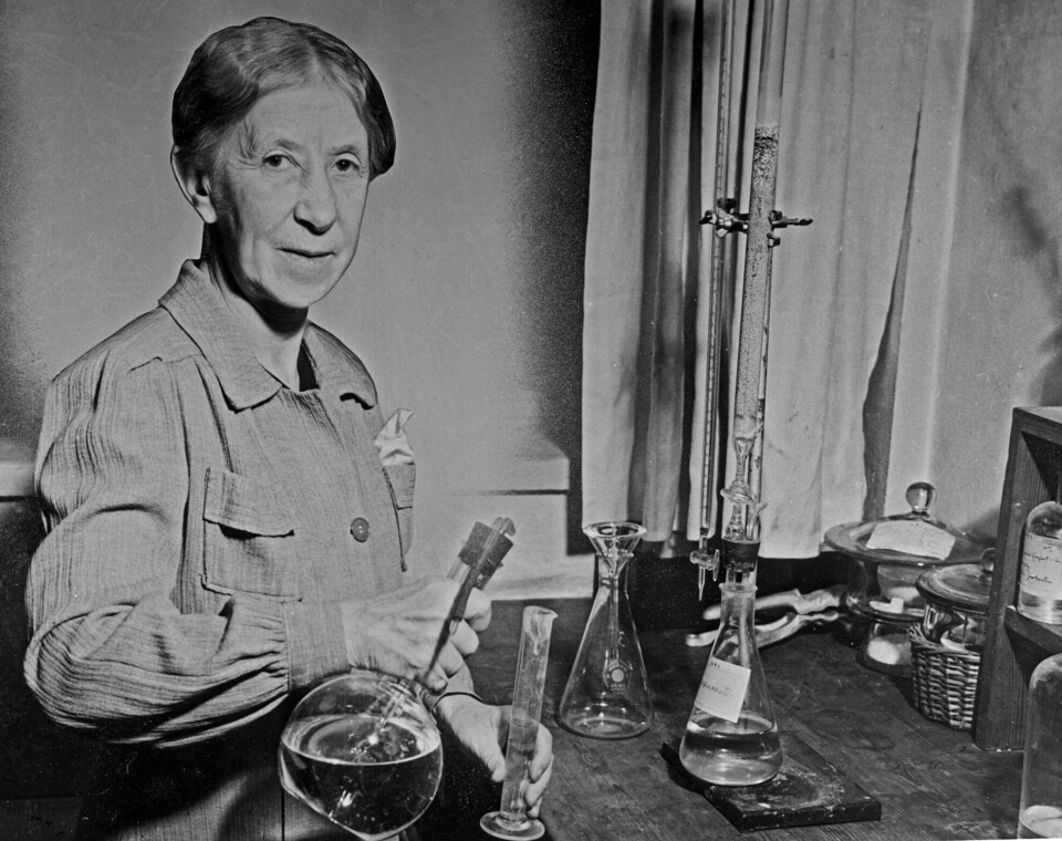 Mange apotekere var kjemikere og jobbet på laboratorier og universiteter. Ellen Gleditsch var lærling på apotek og tok eksamen i farmasi. Så startet hun på en lang karriere som forsker i kjemi. Blant annet jobbet hun som assistent for Marie Curie i Frankrike.