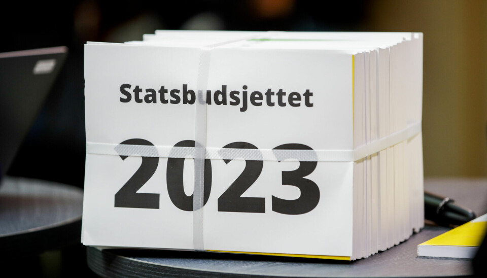 Statsbudsjettet for 2023.