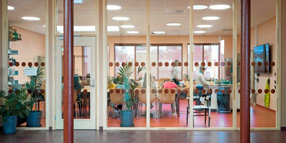 Læreplaner og læringsmetoder endrer seg i takt med nye kompetansekrav i samfunnet. Klasserommet er derfor i endring. Her er et formingsrom på Hebekk skole i Nordre Follo.