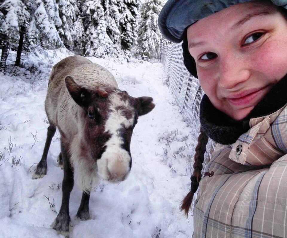 “I grew up with reindeer husbandry, and have felt the physical effects of climate change and seen how quickly these changes occur,” Anna-Laila Danielsen says.